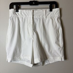 Nike Women's Dri-FIT Victory 5" Athleisure Golf Shorts White Small